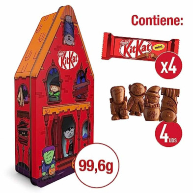 imagen 1 de lata casa del terror kit kat 99grs