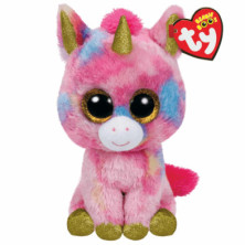 PELUCHE BEANUE BOOS UNICORNIO FANTASIA 15CM TY