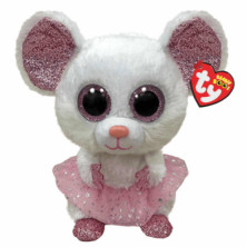 PELUCHE BEANIE BOOS RATÓN NINA 15CM TY