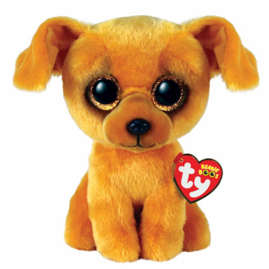 Peluche beanie boos perro zuzu 15cm ty hipergol