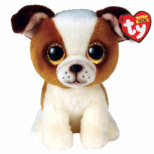 PELUCHE BEANIE BOOS BULDOG HUGO 15CM TY