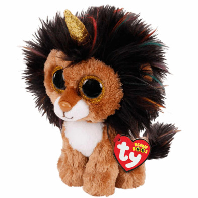 imagen 1 de peluche beanie boos león ramsey 15cm