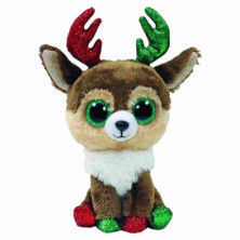 PELUCHE BEANIE BOOS RENO KINLEY NAVIDAD 15CM TY