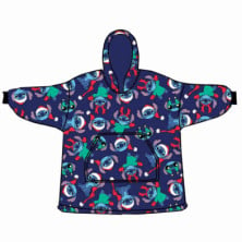 SUDADERA PONCHO ADULTO LILO & STITCH 85 X 94 CM