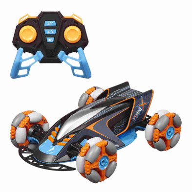 NIKKO OMIX X Coche de Control Remoto 28 cm Azul y Naranja Emocion en Ruedas hipergol