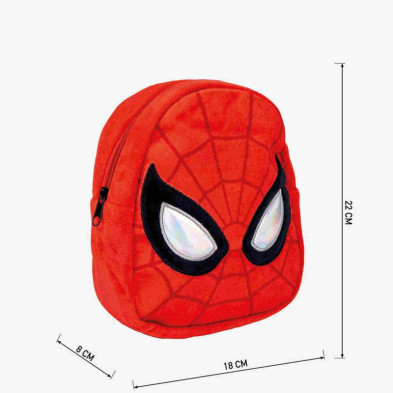 imagen 3 de mochila guarderia peluche spiderman marvel