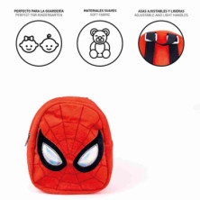 imagen 4 de mochila guarderia peluche spiderman marvel