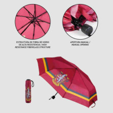 imagen 3 de paraguas manual plegable harry potter gryffindor