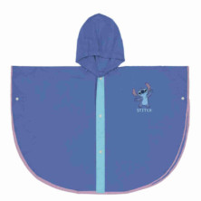 Imagen poncho impermeable stitch disney t.03/04