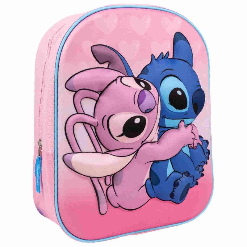 MOCHILA STITCH FACE STICH DISNEY 29CM