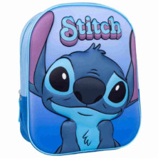Imagen mochila infantil 3d stitch disney