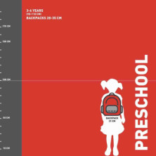 imagen 5 de mochila infantil escolar aplicaciones bluey