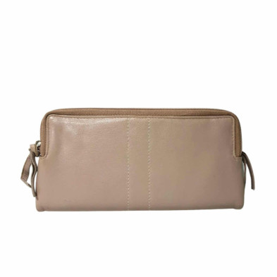 imagen 1 de cartera mujer piel nappa beige pr42005