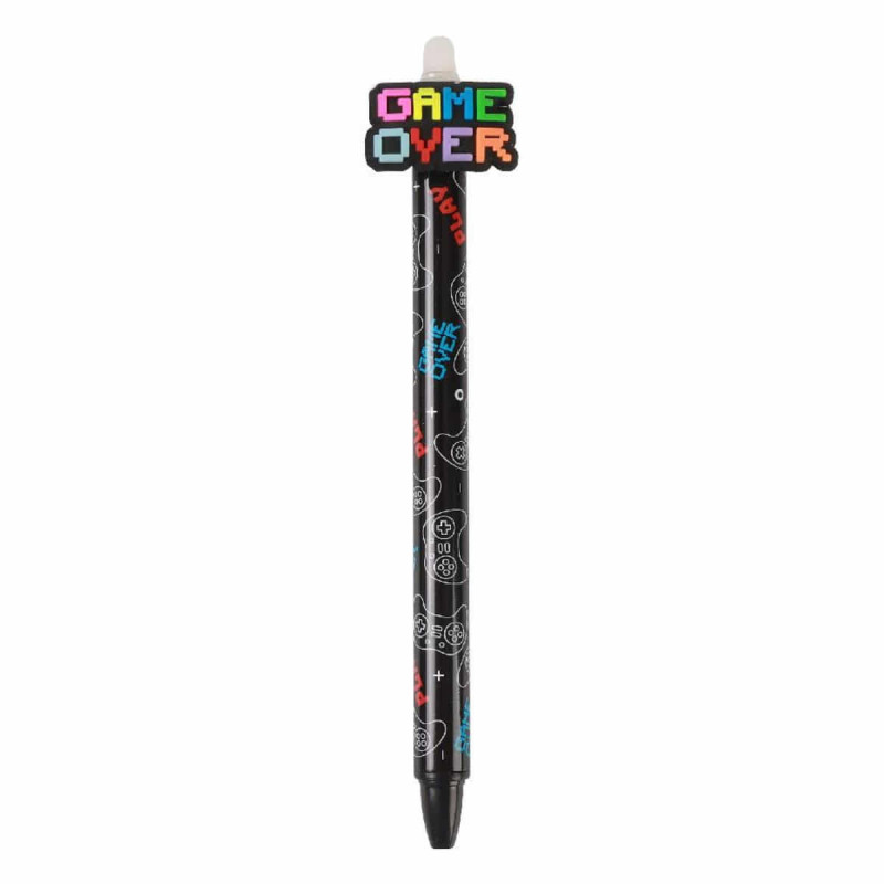 Imagen boligrafos borrables lets play game over