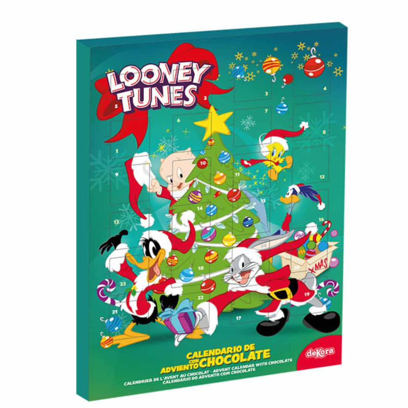 Imagen calendario de adviento looney tunes 50grs Imagen calendario de adviento looney tunes 50grs