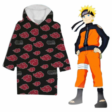 Sudadera poncho adulto naruto