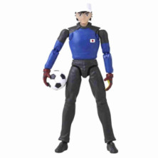 FIGURA DE COLECCIÓN DE GENZO WAKABAYASHI (BENJI) DE CAPTAIN TSUBASA (OLIVER Y BENJI) BANDAI