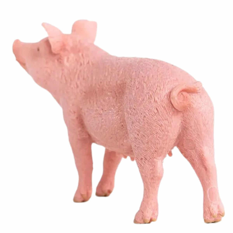 Schleich Figura De Cerdo Realista 17071 – Juguete De Granja Detallado, Apto Para Coleccionistas Y Juego Imaginativo
