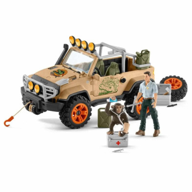 imagen 2 de todoterreno con cabrestante schleich