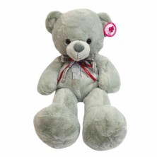 OSO DE PELUCHE SMILE GRIS 70CM