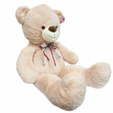 Imagen oso de peluche smile beige 120cm