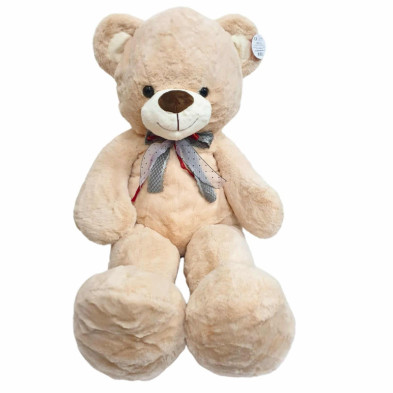 Imagen oso de peluche smile marrón 90cm