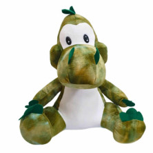 DINOSAURIO DE PELUCHE 40CM VERDE CON CRESTA