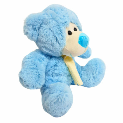 imagen 1 de oso de peluche azul 30cm