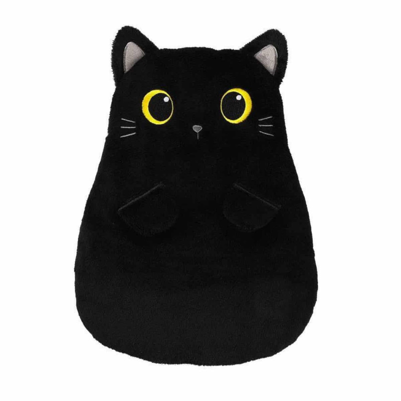 Imagen almohada con semillas de mijo black cat