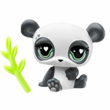 Imagen figura littlest pet shop panda stic pal
