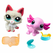 SET 2 FIGURAS LITTLEST PET SHOP SERIE 1 (25-21)