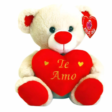 Oso de peluche 23cm te amo