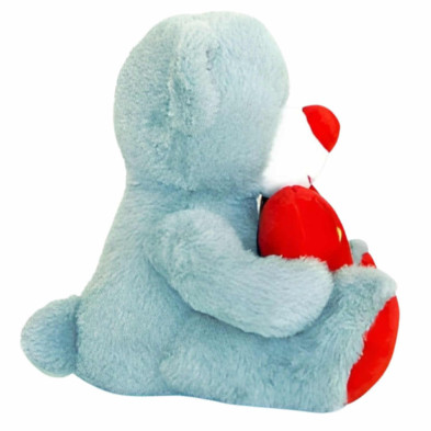 Oso de peluche gris 23cm te amo hipergol