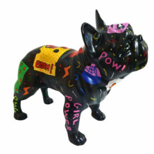 imagen 4 de figura bulldog frances 30cm pat pop juliani