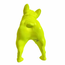 imagen 2 de figura bulldog frances 22cm neon yellow juliani