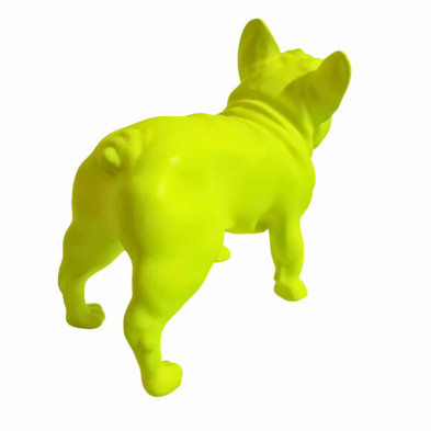 imagen 3 de figura bulldog frances 22cm neon yellow juliani