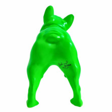 imagen 4 de figura bulldog frances 22cm neon green juliani