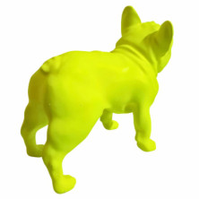 imagen 3 de figura bulldog frances 47cm neon yellow julian
