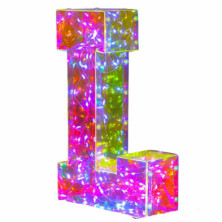 LÁMPARA LETRA L ILUMINADA + HUB USB