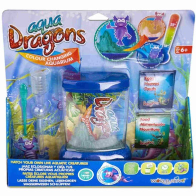 AQUA DRAGONS COLOUR CHANGING IN TRAY