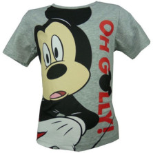 Imagen camiseta niño mickey gris