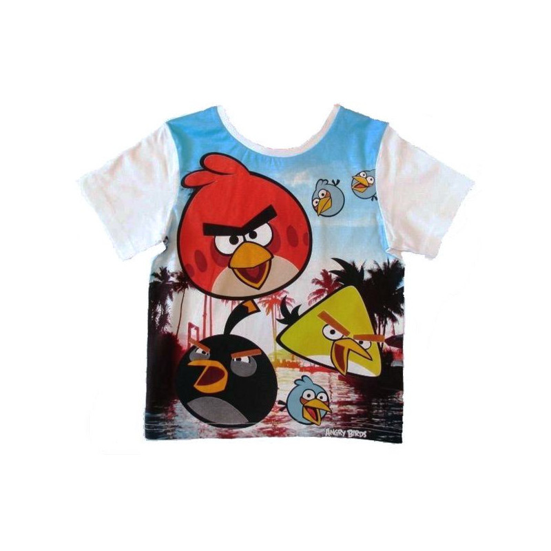 Camiseta niño angry birds personajes