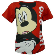 CAMISETA NIÑO MICKEY ROJA