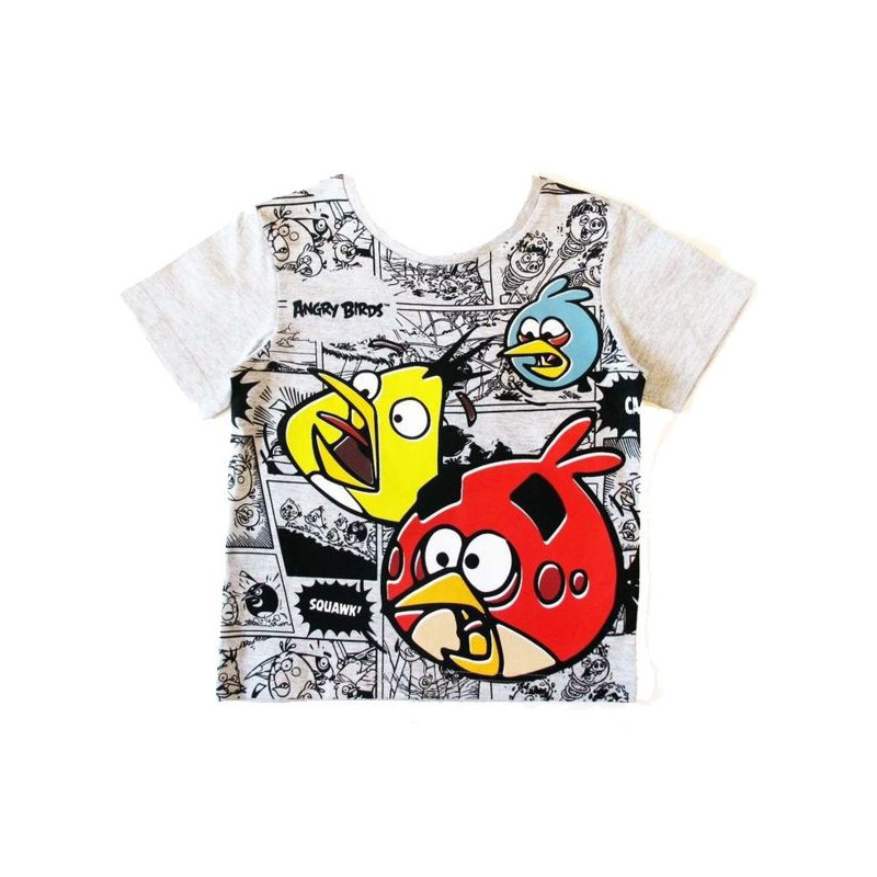 Imagen CAMISETA NIÑO ANGRY BIRDS PERSONAJES CÓMIC
