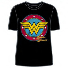 Imagen camiseta wonder woman logo mujer