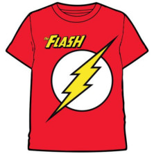 Imagen CAMISETA THE FLASH LOGO TALLA M
