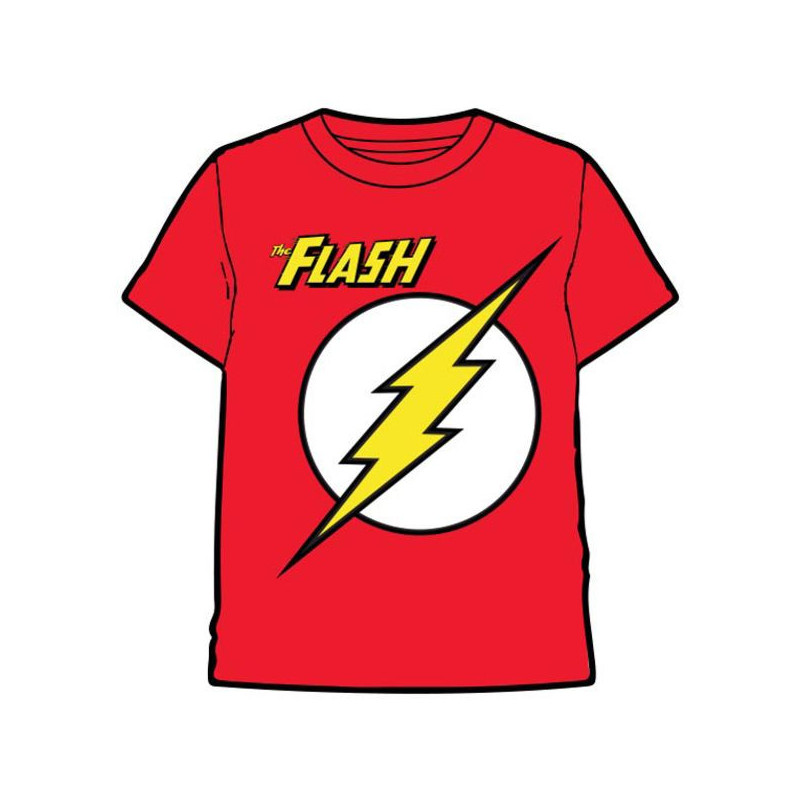 Imagen CAMISETA THE FLASH LOGO TALLA M