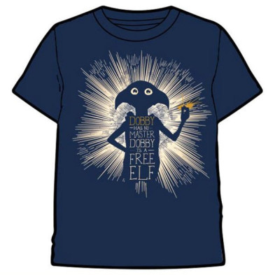 Imagen CAMISETA DOBBY ELFO LIBRE HARRY POTTER TALLA 10