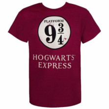 Imagen camiseta harry potter anden 9 3/4 roja