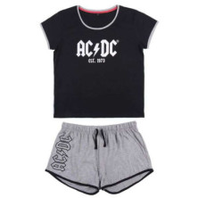 Imagen pijama corto single jersey acdc talla s